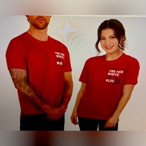 Orangetheory, unisex, New with tags,short sleeve patriotic T-shirt, size, medium